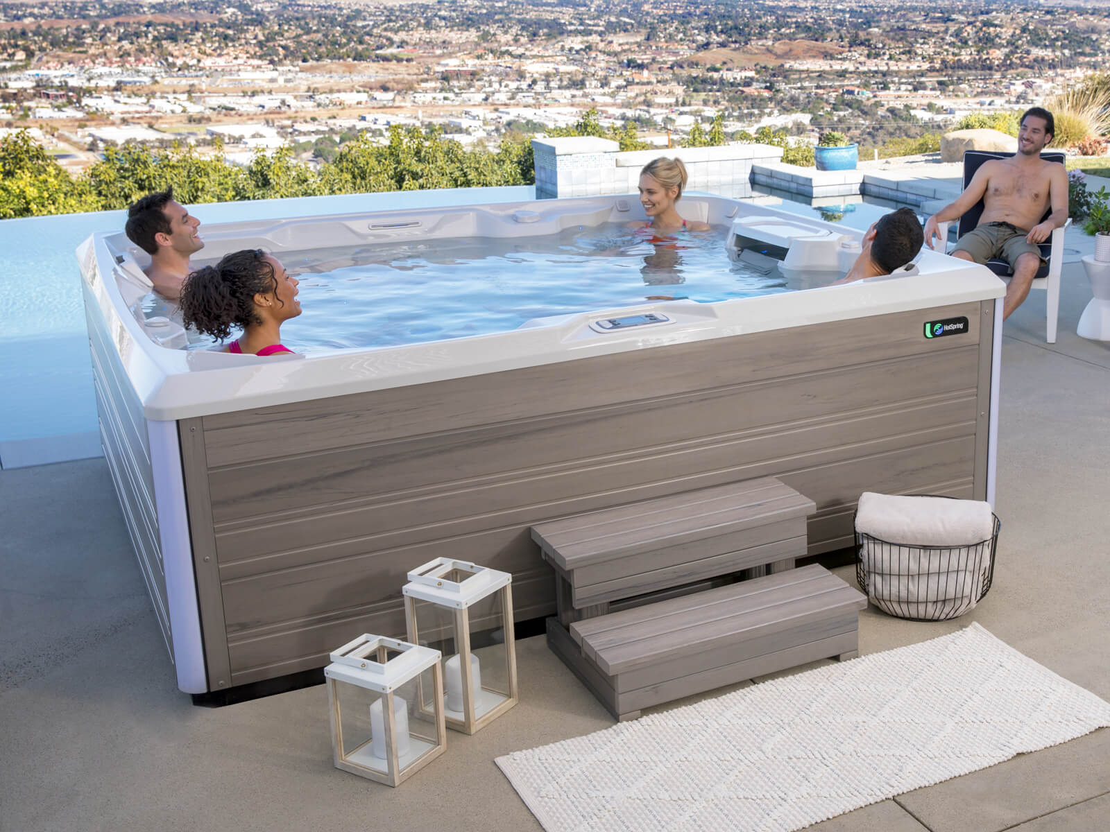 Hot Spring Limelight Prism Couples In Spa