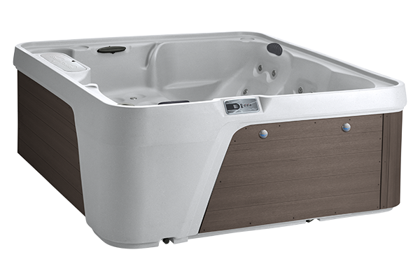 Freeflow Excursion™ Premier Arctic White Shell With Brown Cabinet Kuip In Arctic White Met Brown Omkasting